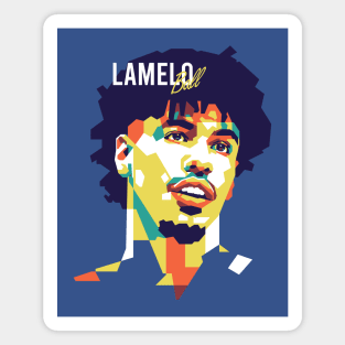 Lamelo Ball NBA Wpap Style Magnet